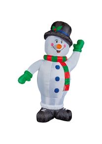 Bonhomme de neige gonflable géant Snowy 2.4m