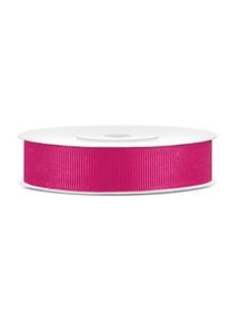 partydeco Magnifique ruban gros grain rose de 25 m