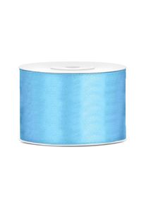 partydeco Ruban satin Dublin bleu ciel 25m