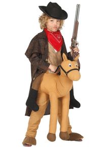 Cowboy Bronco Piggyback Costume