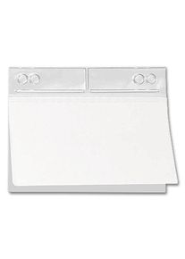 Durable Heftstreifen Filefix maxi, 60 x 100 mm, transparent