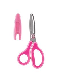 PLUS JAPAN Ciseaux d'écolier Fitcurve Kids rose Plus-Japan, pour