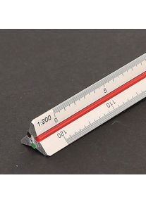 Aluminium driehoekige duimstok 195S/4/30 - 30 cm Rumold