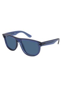 Ray-Ban RBR0501S | okulary przeciwsłoneczne | Kształt okularów: kanciasty, tworzywo sztuczne, niebieski