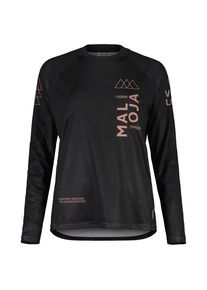 maloja Women's ElferkofelM. Cycling jersey Women (L, black)
