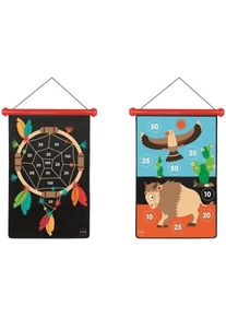 SCRATCH Dartspiel Indianer (Deutsch, Franz&ouml;sisch, Italienisch)