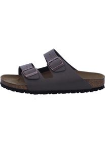 Birkenstock, Unisex, Sandalen, Arizona Birko-Flor Nubuk schmal, Braun, (44)