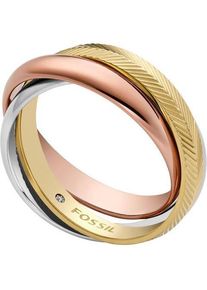 Fossil, Ring, Damenring HARLOW, (56, 925 Silber)
