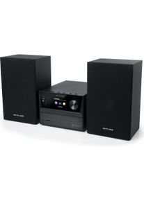 MUSE M-70 DBT (Bluetooth, CD Player, 1x 40 W), Stereoanlage, Schwarz