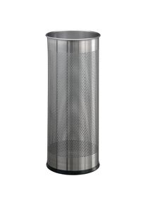 Durable, Regenschirmständer, Schirmständer 337123 silber Edelstahl (30 x 30 x 68 cm)