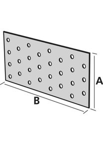 Simpson Sst, Blech, Verbindungsblech (240 mm, 80 mm, 1.50 mm)