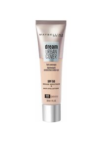Maybelline New York, Foundation, Dream Urban Cover Foundation 111 Cool Ivory Spf50 30ml (111 Cool Ivory)