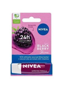 Nivea, Lippenstift + Lipgloss, Blackberry Shine Lipstick 5.5Ml