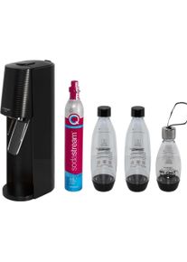SodaStream Terra Vorteilspack, Wassersprudler, Schwarz