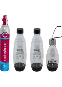 SodaStream Terra Vorteilspack, Wassersprudler, Schwarz