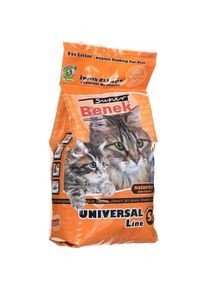 Certech SUPER BENEK UNIVERSAL Katzenstreu Bentonitsplitt Natürlich 5 l (Klumpend, Schnell absorbierend, 8 kg), Katzenstreu