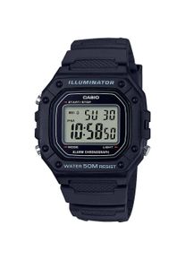 Casio, Armbanduhr, W-218H-1AVEF, Schwarz, (Digitaluhr, 44.40 mm)