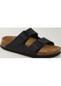 Birkenstock, Damen, Sandalen, Arizona Birko-Flor Schmal, Schwarz, (37)