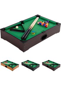 Games Planet Mini Billardtisch NANO + Zubehör, dunkel
