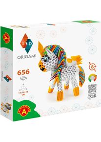 Selecta Spielzeug ORIGAMI 3D - Einhorn, 656 Teile