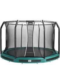 Salta Premium Ground - inground trampoline met veiligheidsnet - 251 cm - Groen (251 cm)