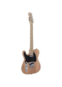 Dimavery TL-601 E-Gitarre LH (E-Gitarre, Natur), Gitarre