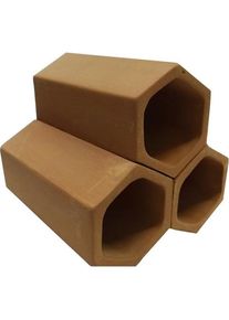 Meadow Reje rør, 9*5,5*5,5 cm, brun (Dekoration, sonstige Gegenstände), Aquarium Dekoration