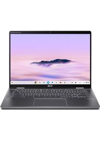 Acer Chromebook Plus Spin 714 (14", Intel Core Ultra 5 125U, 16 GB, 256 GB, DE), Notebook, Grau