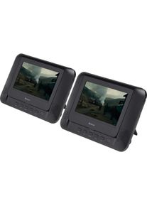 Denver MTW-793 (Tragbarer DVD-Player), Bluray Player + DVD Player, Schwarz