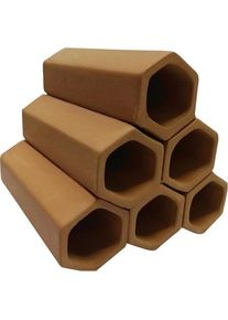 Meadow Reje rør, 9*10*9,5 cm, brun (Dekoration, sonstige Gegenstände), Aquarium Dekoration