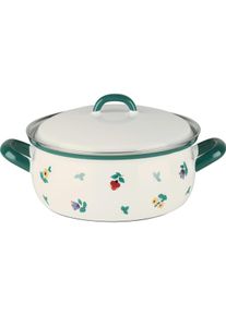 Riess Kasserolle m.Deckel 18cm,1.5L, Pfanne + Kochtopf, Mehrfarbig