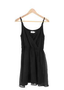 NA-KD Damen Freizeitkleid Schwarz Gr. 34/XS Elegant Modern Sommerkleid