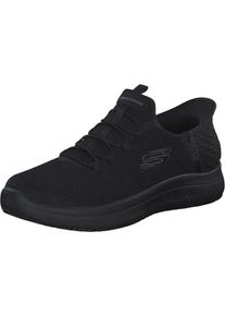 Skechers Sneaker Damen grau / schwarz Größe 35