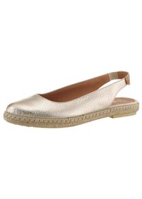 VERBENAS Espadrilles Damen gold Größe 36