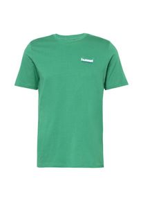 Hummel Koszulka 'Gabe' dla mężczyzn trawa zielona / biały Rozmiar L
