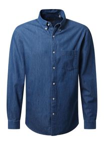 Pierre Cardin Heren Overhemd blauw L