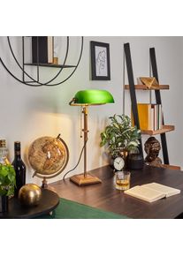 hofstein Lampe de banquier Ragaz Bronze, 1 lumière