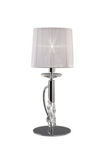 Mantra TIFFANY Tafellamp Chroom, 1-licht