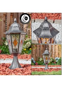 hofstein Lignac Plint licht, Pad licht Zwart, Zilver, 1-licht