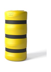 S&auml;ulen Anfahrschutz Flex Impact KP Protector, H&ouml;he 1100 mm, BxT 200 x 200 mm Boplan