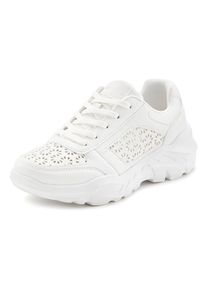 Lascana Baskets basses Femme blanc taille 39