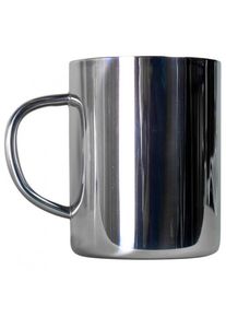 Basic Nature Edelstahl Thermobecher Deluxe (0,4 l, grey)