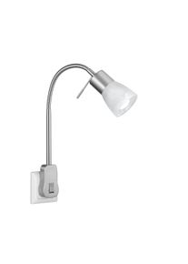 Applique murale Trio-Leuchten Levisto LED Nickel mat, 1 lumière