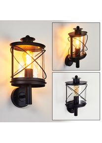 hofstein Applique murale d'extérieur Chamesol Noir, 1 lumière