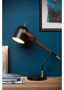 Lampe de table Lucide WAYLON Noir, 1 lumière