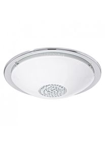 hofstein Plafonnier Eglo GIOLINA LED Chrome, Aspect cristal, 1 lumière