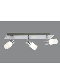 Plafonnier Trio 8214 LED Chrome, 3 lumières