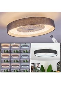 hofstein Benasal ceiling light, Ceiling fan light LED white, 1-light source, Remote control