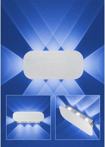 Applique murale d'extérieur B-Leuchten PRINCE LED Aluminium, 8 lumières