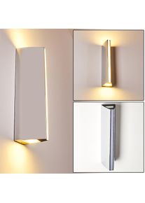 hofstein Rotterdamm Buiten muurverlichting LED Chroom, 1-licht